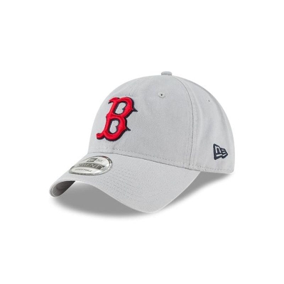 Boston Red Sox Gorra | New Era MLB Core Classic 9twenty Adjustable Cap Mexico - Grises